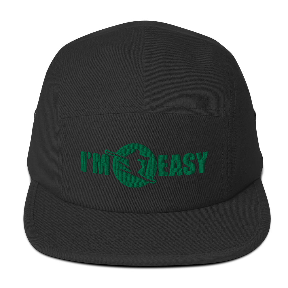 I'm Easy Skiing 5 Panel Hat