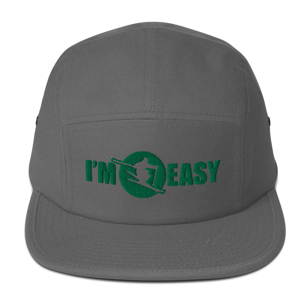 I'm Easy Skiing 5 Panel Hat