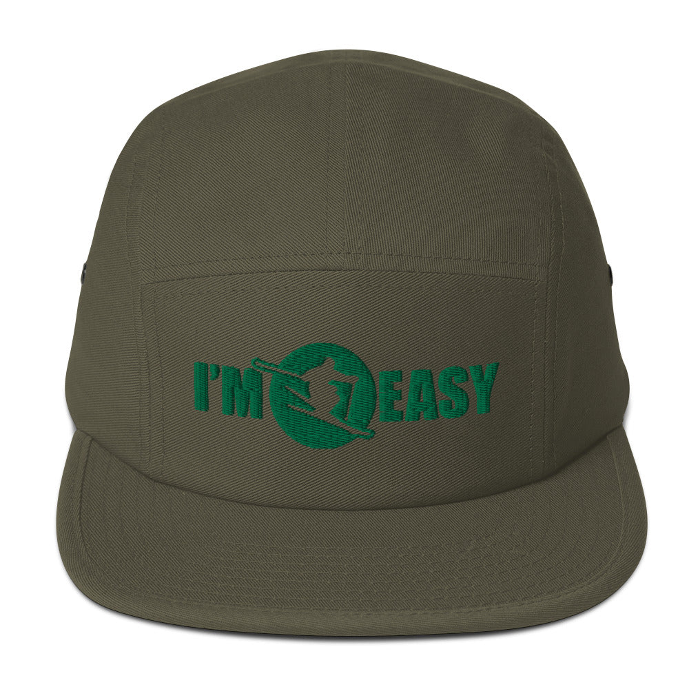 I'm Easy Skiing 5 Panel Hat