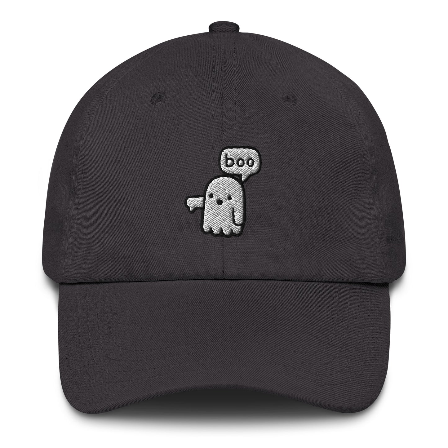 Boo Ghost Halloween Baseball Cap