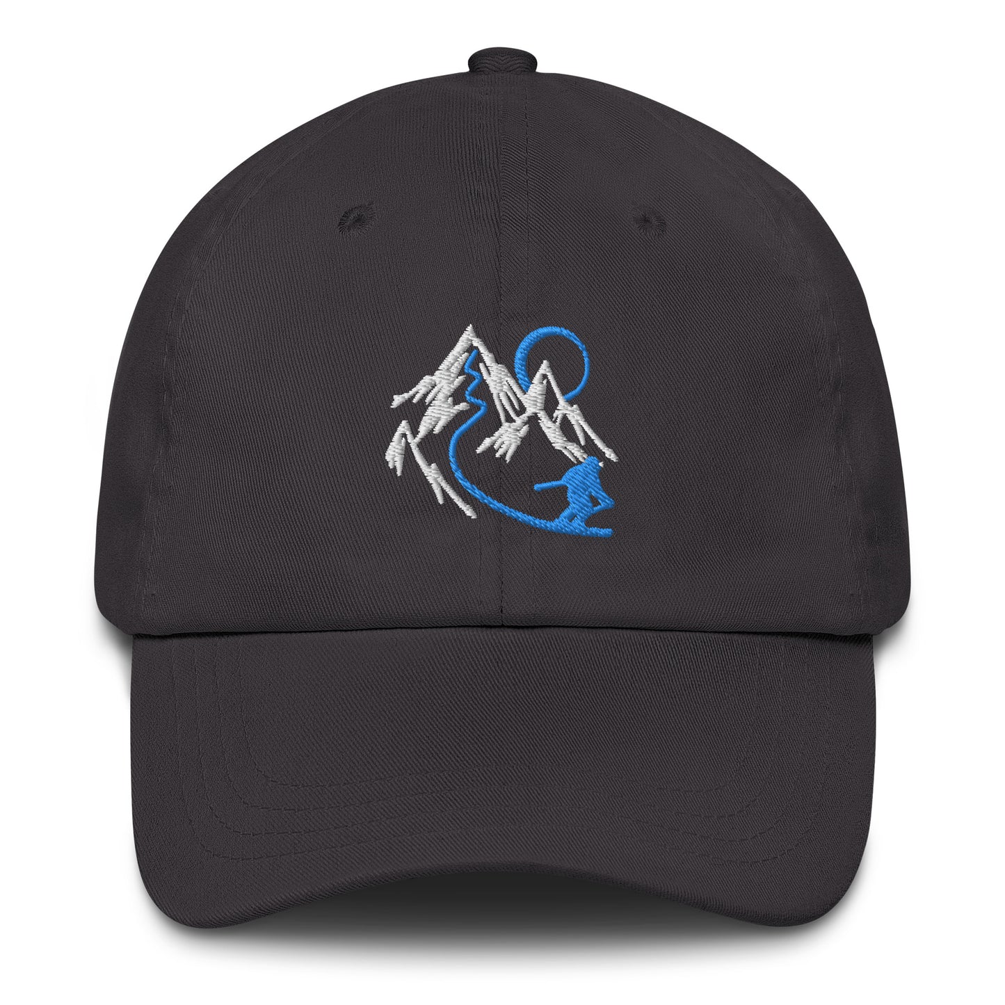 Mountain Skier Baseball Cap