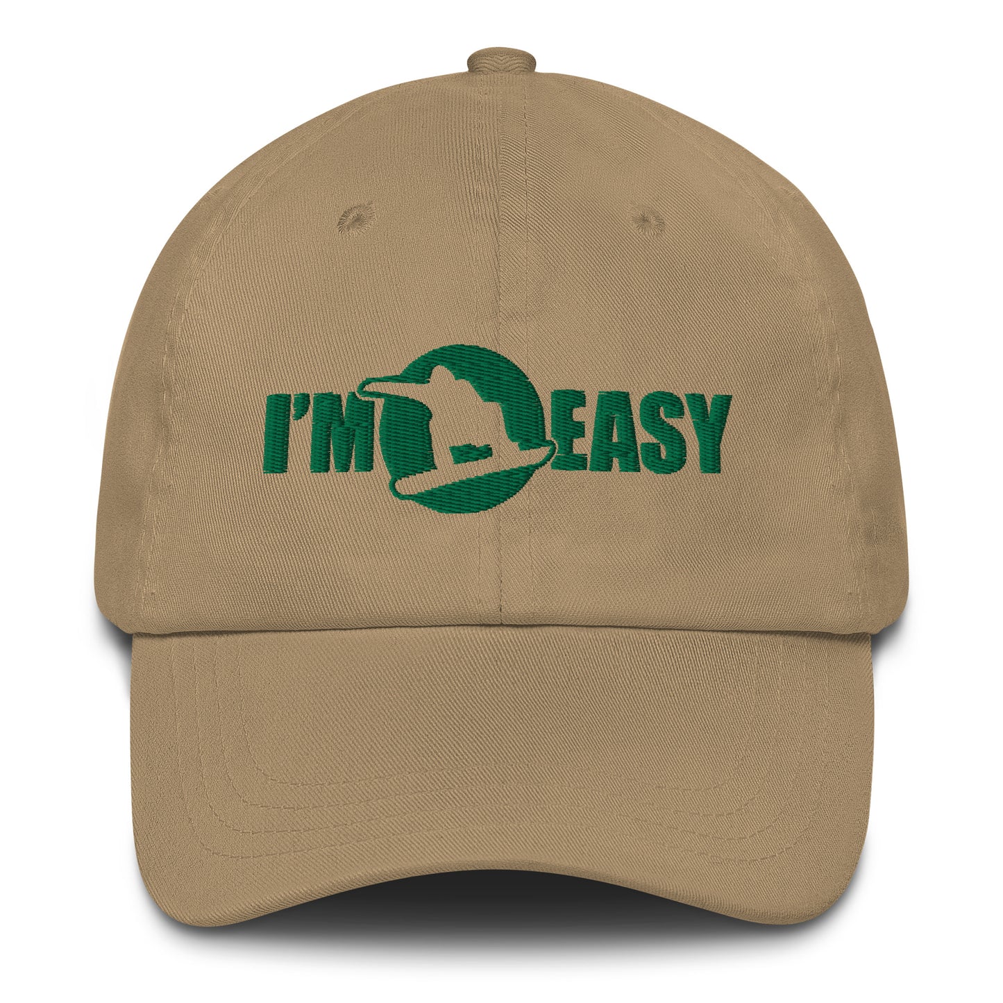 I'm Easy Snowboarding Baseball Cap