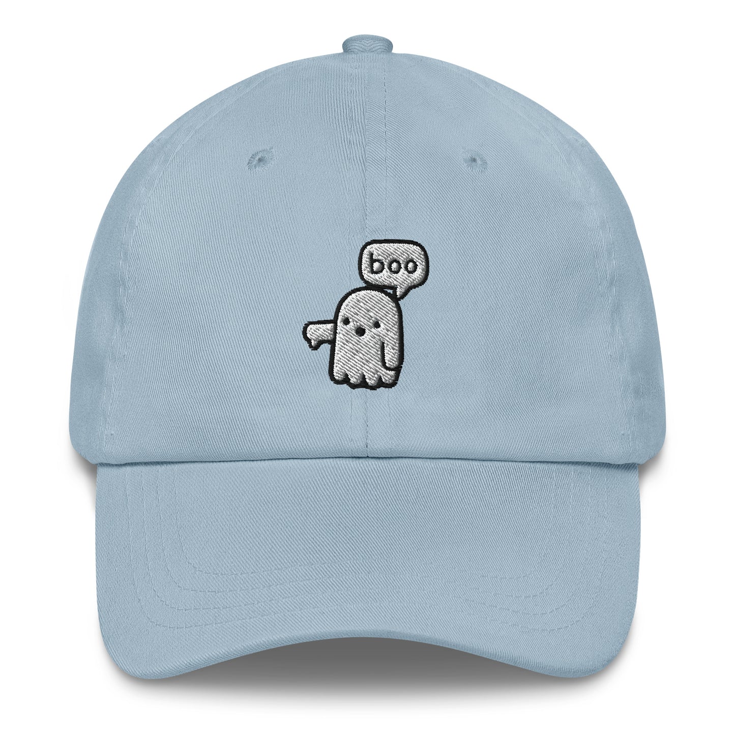 Boo Ghost Halloween Baseball Cap
