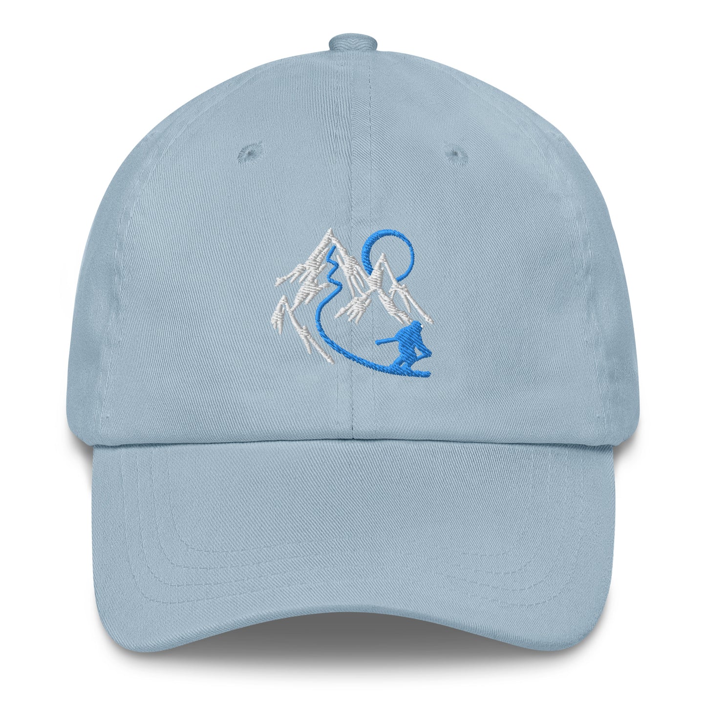 Mountain Skier Baseball Cap