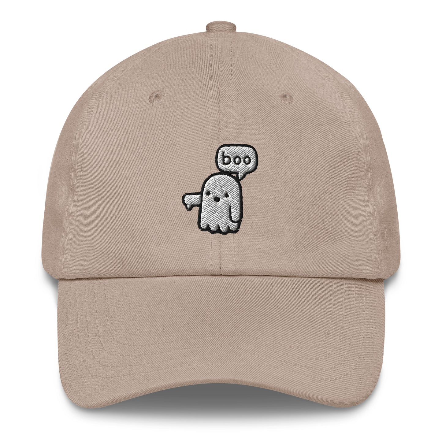 Boo Ghost Halloween Baseball Cap