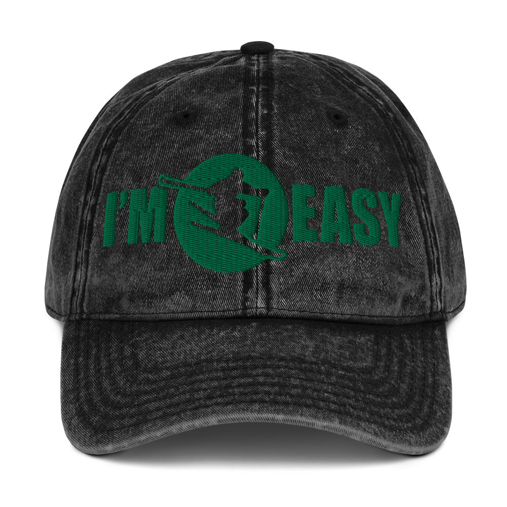 I'm Easy Skiing Vintage Baseball Cap