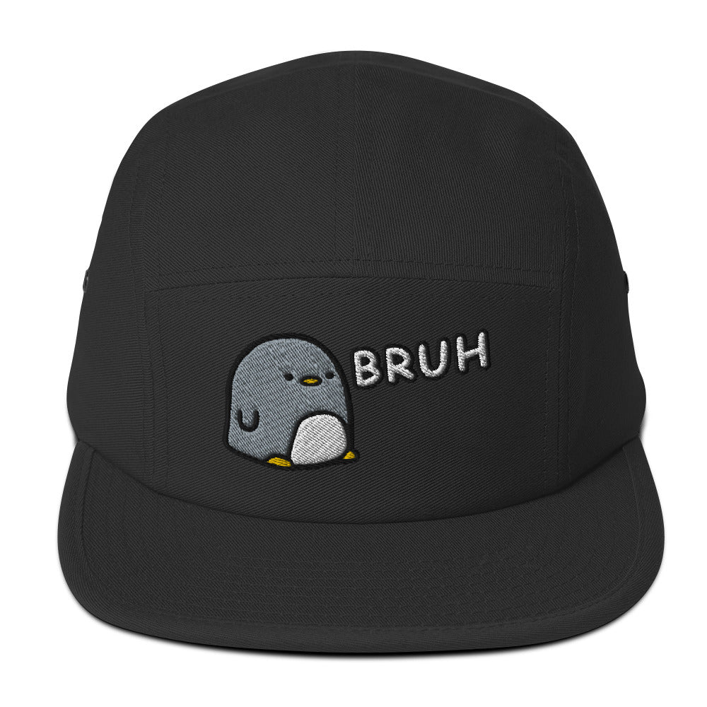 Bruh Penguin 5 Panel Hat