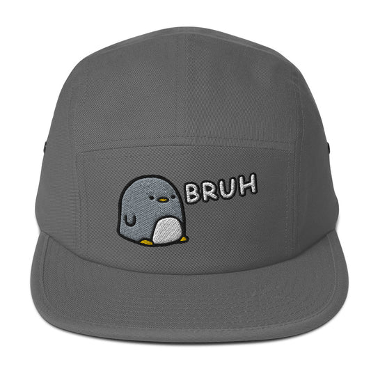 Bruh Penguin 5 Panel Hat