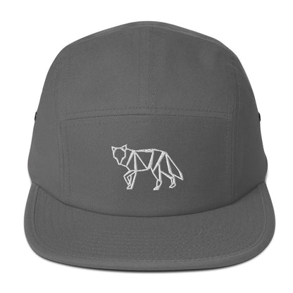 Minimalist Fox 5 Panel Cap