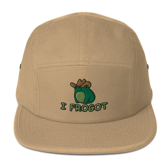 I Frogot 5 Panel Hat