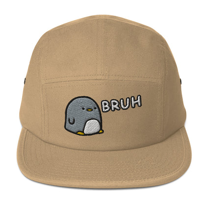 Bruh Penguin 5 Panel Hat