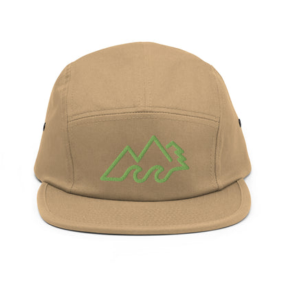 Minimalist Nature 5 Panel Hat