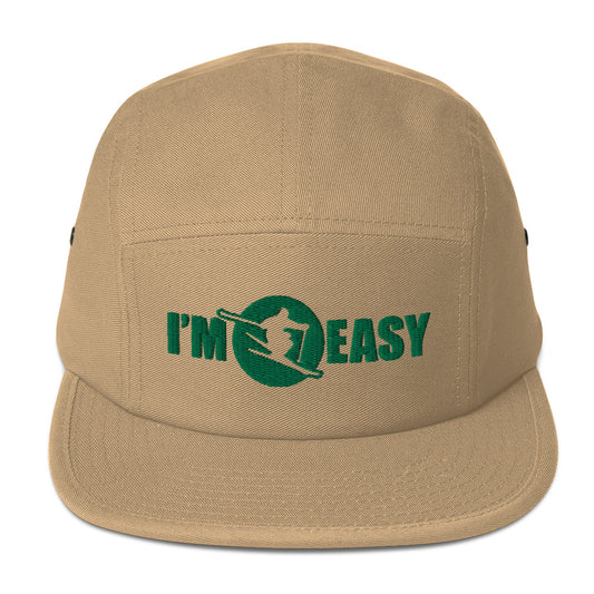 I'm Easy Skiing 5 Panel Hat