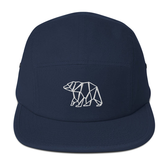 Minimalist Bear Outdoor 5 Panel Hat