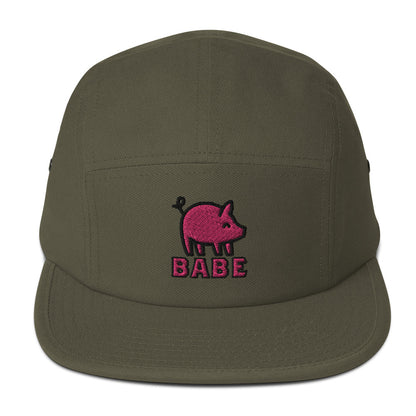 Babe the Piggy 5 Panel Hat