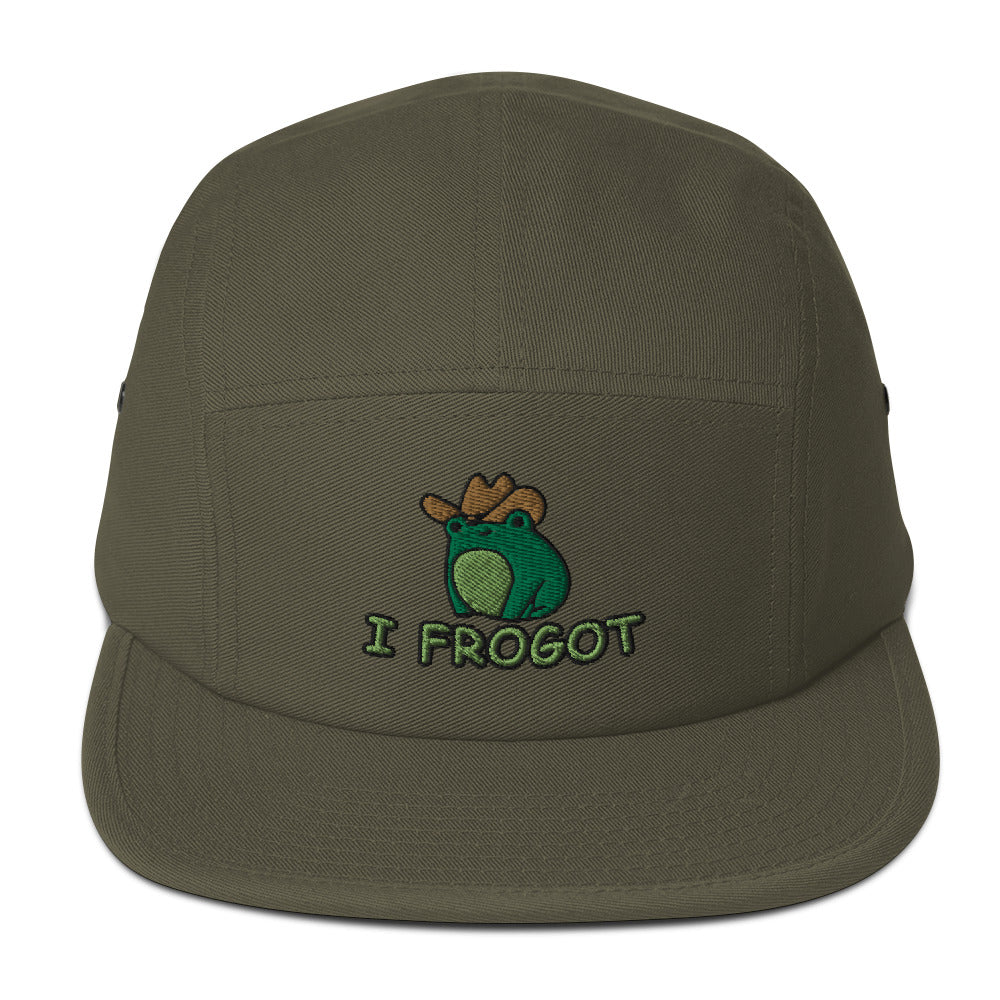 I Frogot 5 Panel Hat