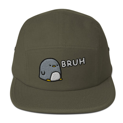 Bruh Penguin 5 Panel Hat