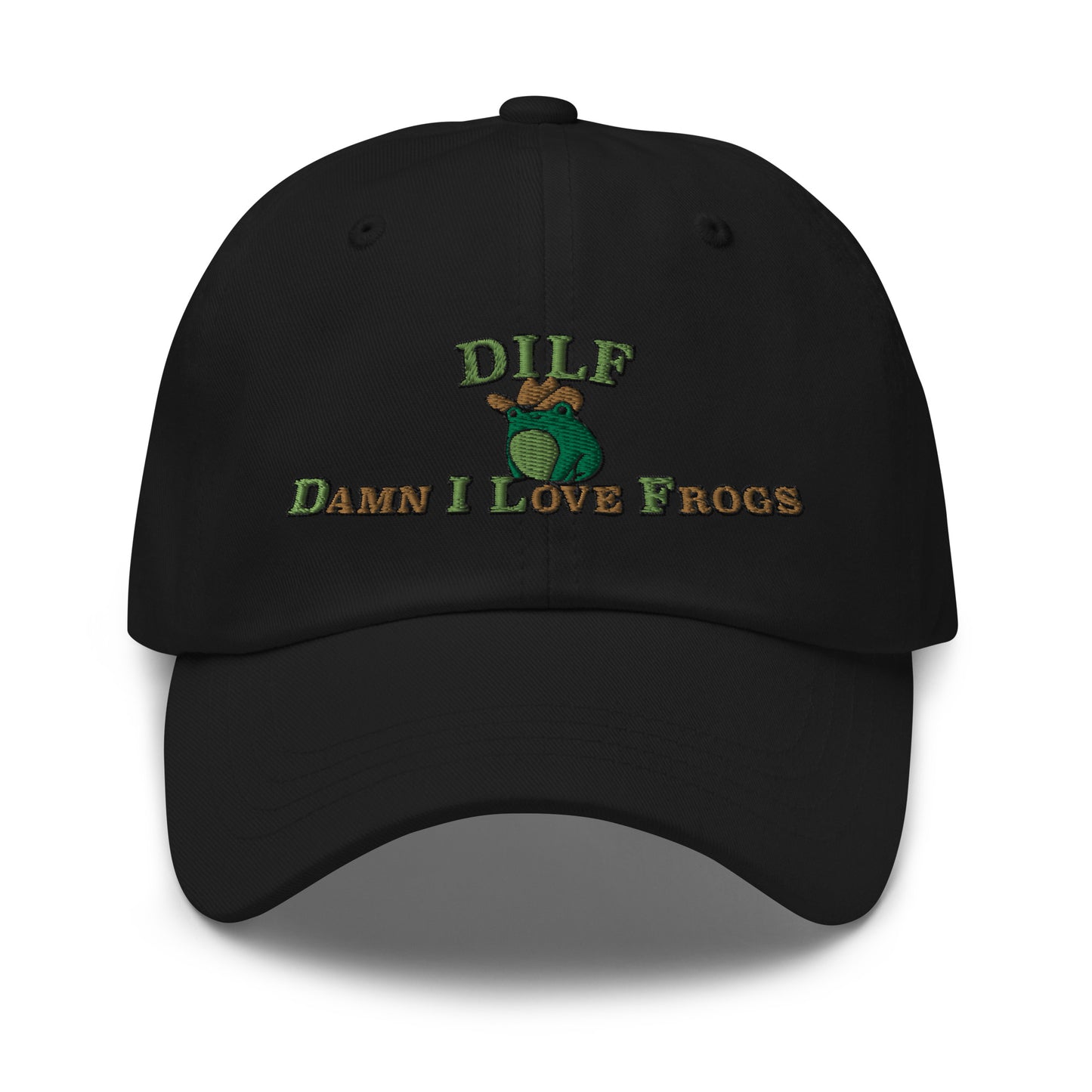 DILF Damn I Love Frogs Classic Baseball Cap