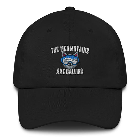 The Meowntains Are Calling Baseball Cap