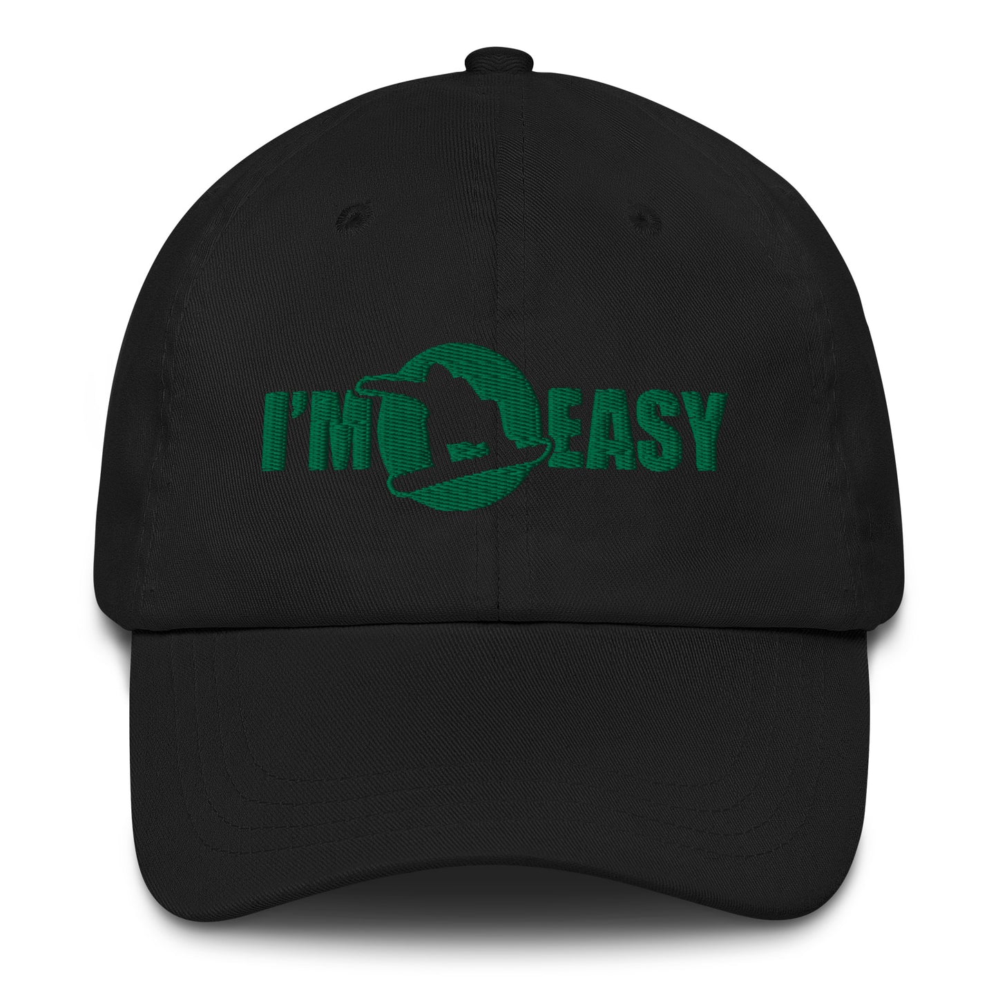 I'm Easy Snowboarding Baseball Cap