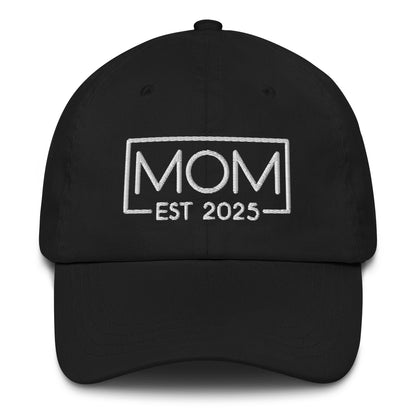 New Mom Est. 2025 Baseball Cap