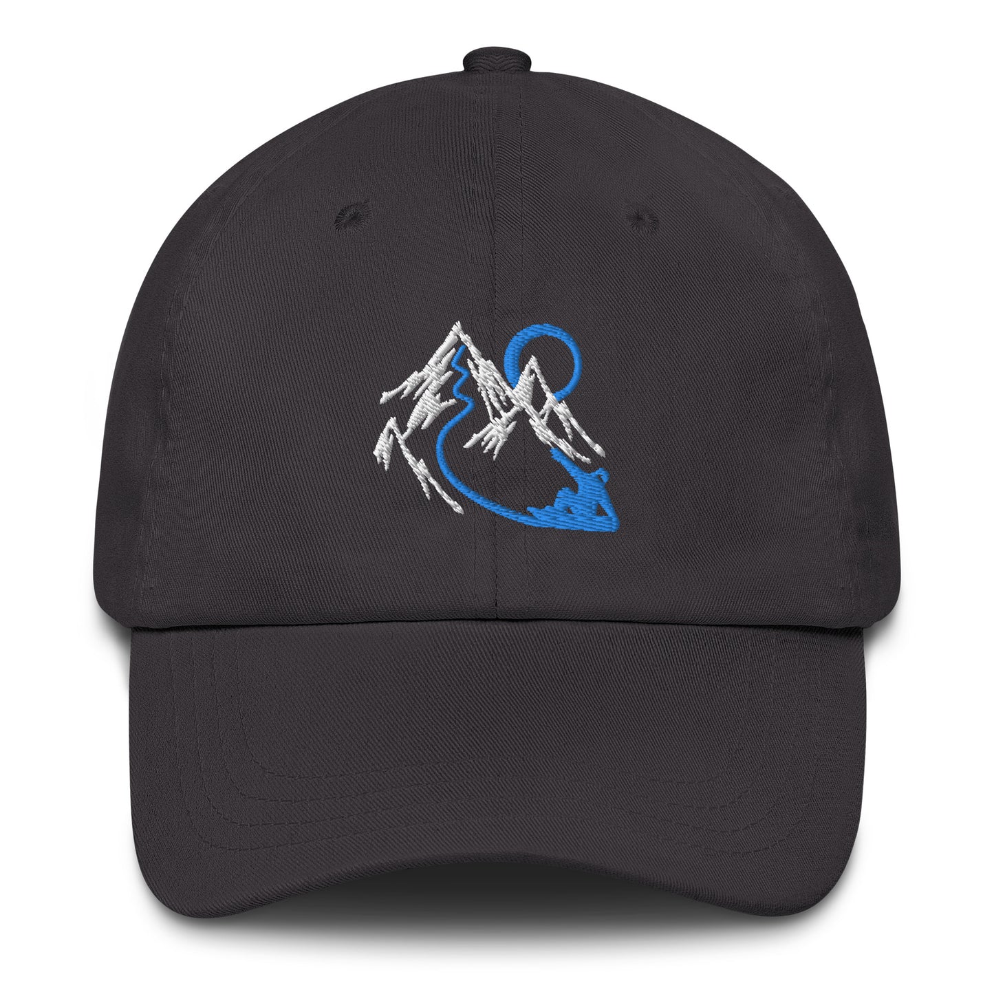 Mountain Snowboarder Baseball Cap