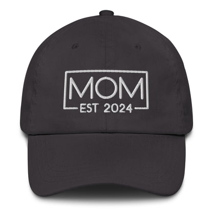 New Mom Est. 2024 Baseball Cap