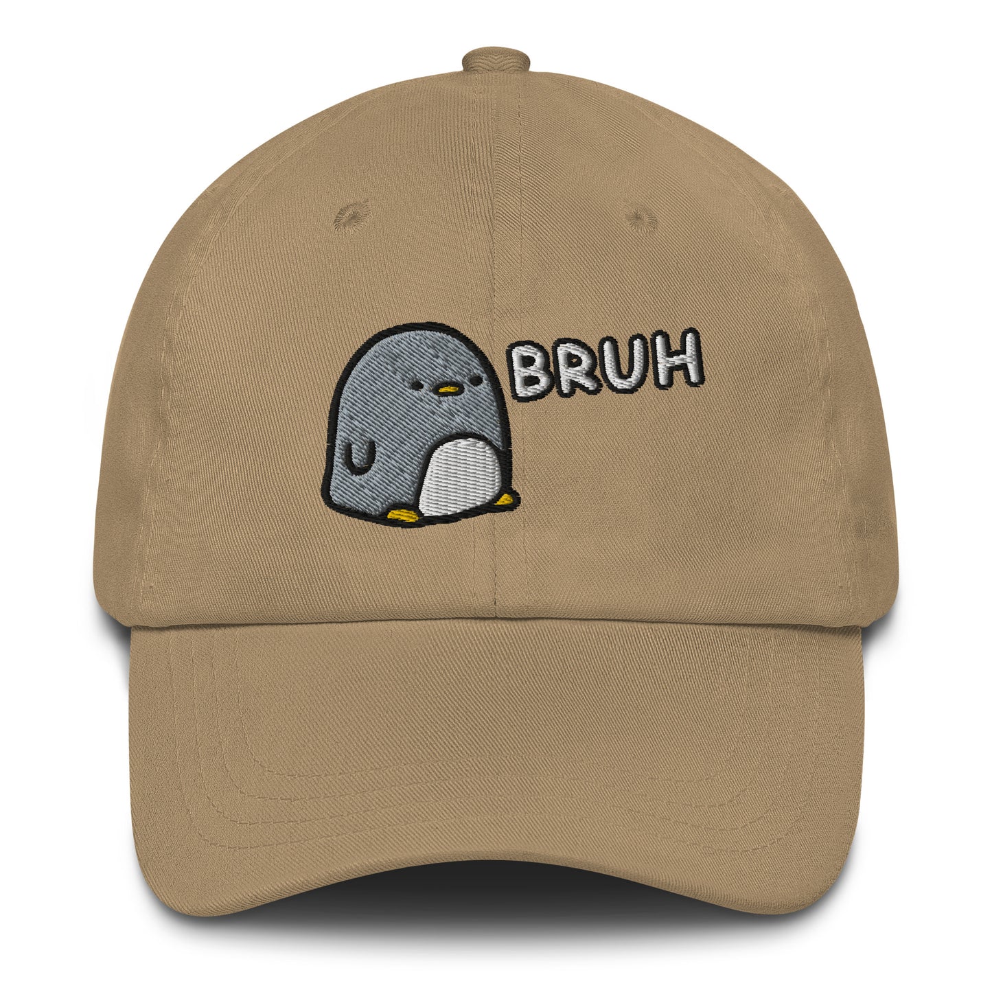 Bruh Penguin Baseball Cap