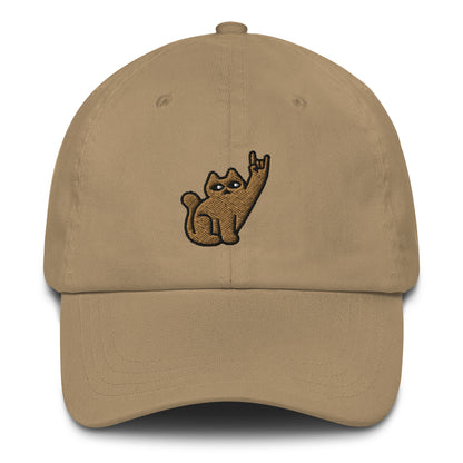 Cats Are Metal Baseball Cap