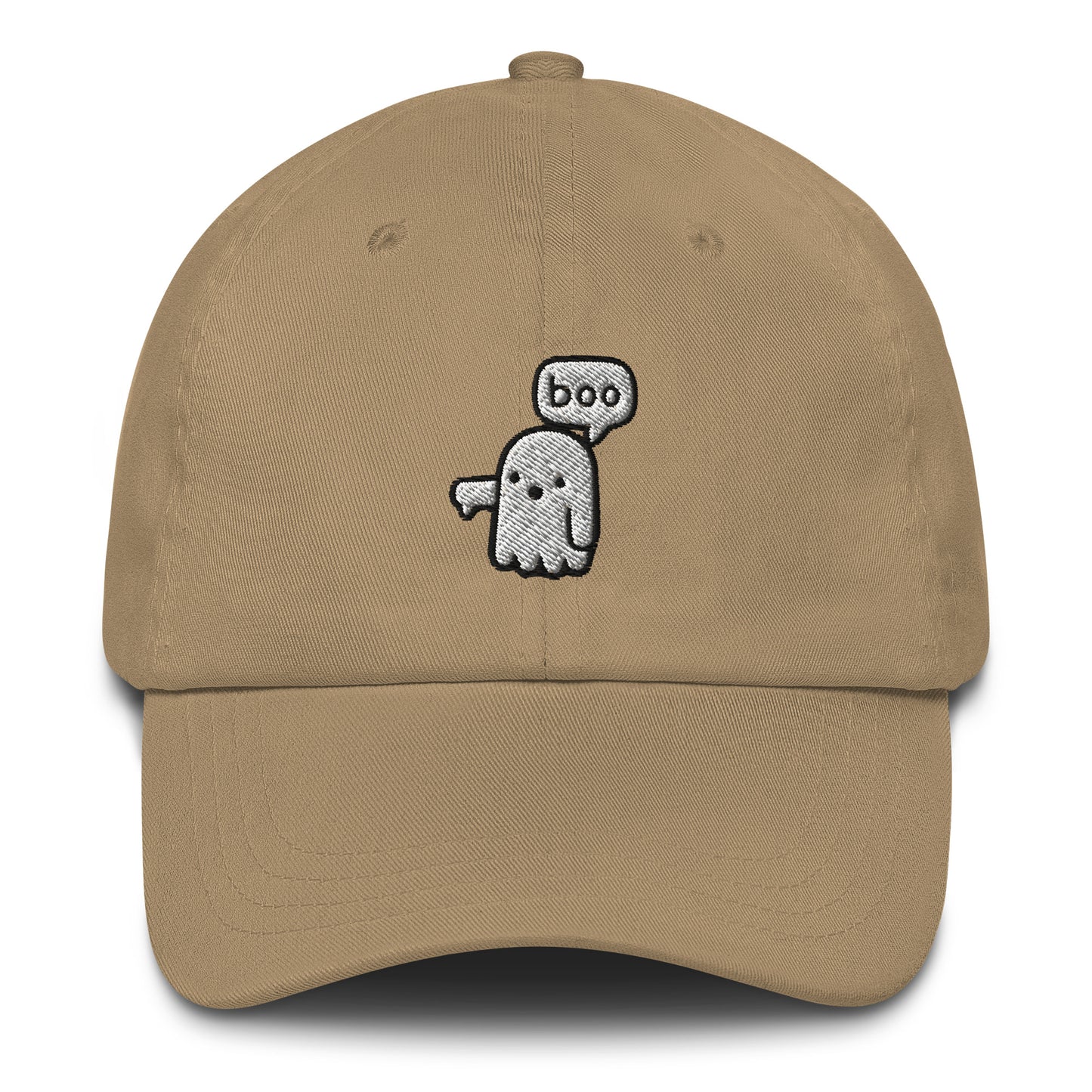 Boo Ghost Halloween Baseball Cap