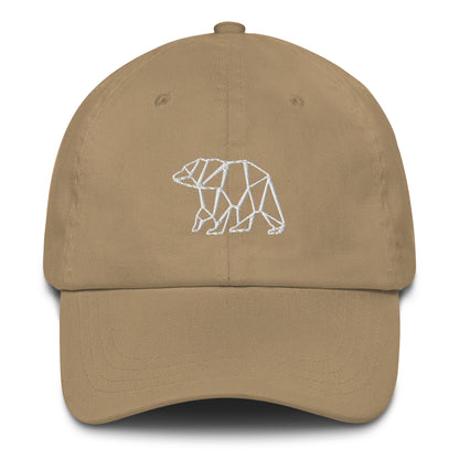 Minimalist Bear Outdoor Baseball Cap