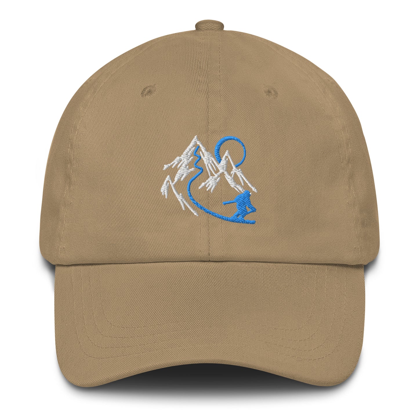 Mountain Skier Baseball Cap