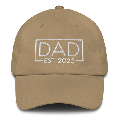 New Dad Est. 2025 Dad Hat