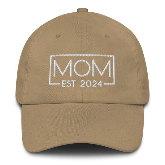 New Mom Est. 2024 Baseball Cap