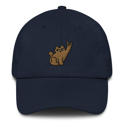 Cats Are Metal Baseball Cap