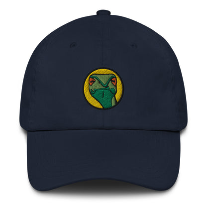 Judgmental Snake Baseball Cap