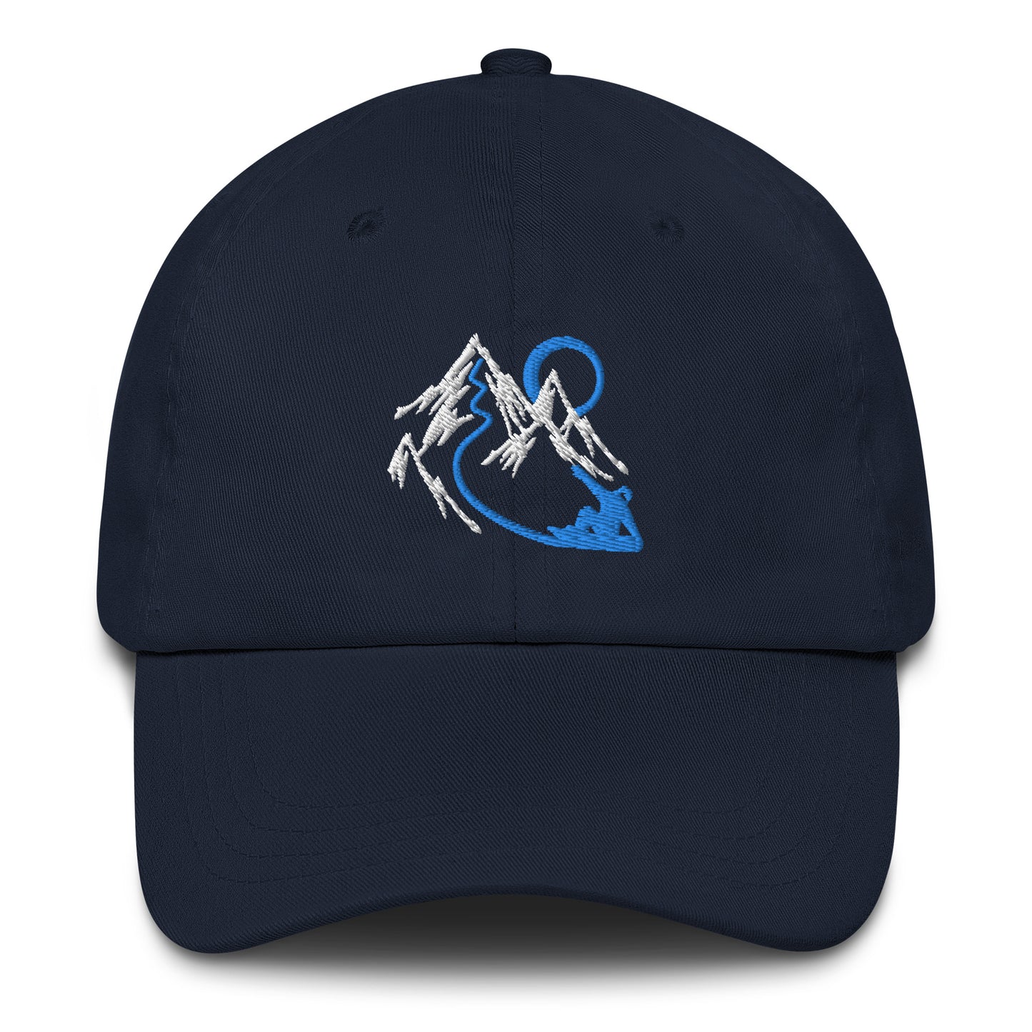 Mountain Snowboarder Baseball Cap