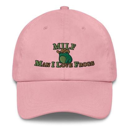 MILF Man I Love Frogs Baseball Cap