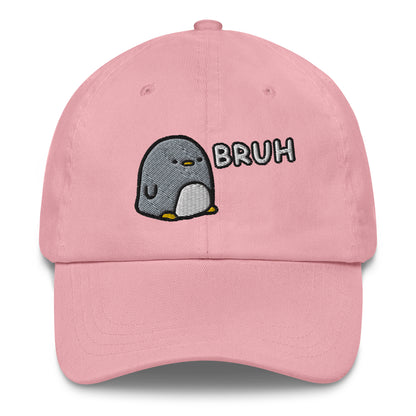 Bruh Penguin Baseball Cap