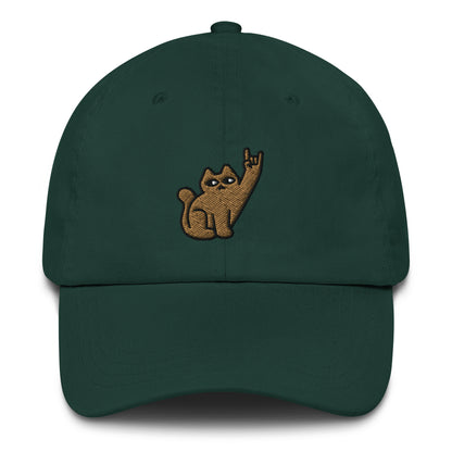 Cats Are Metal Baseball Cap