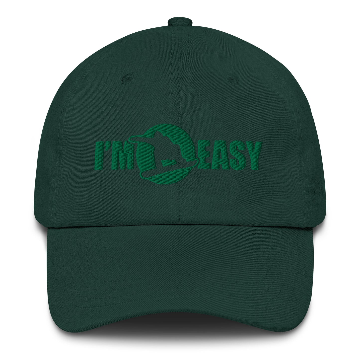 I'm Easy Snowboarding Baseball Cap