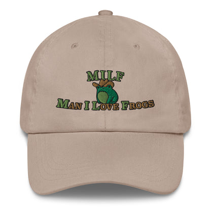 MILF Man I Love Frogs Baseball Cap