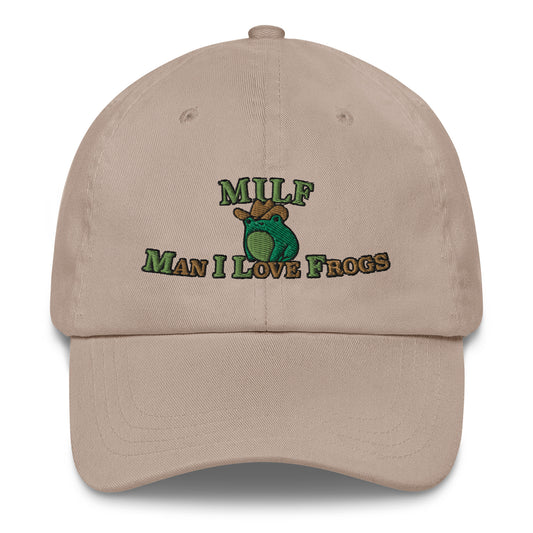 MILF Man I Love Frogs Baseball Cap