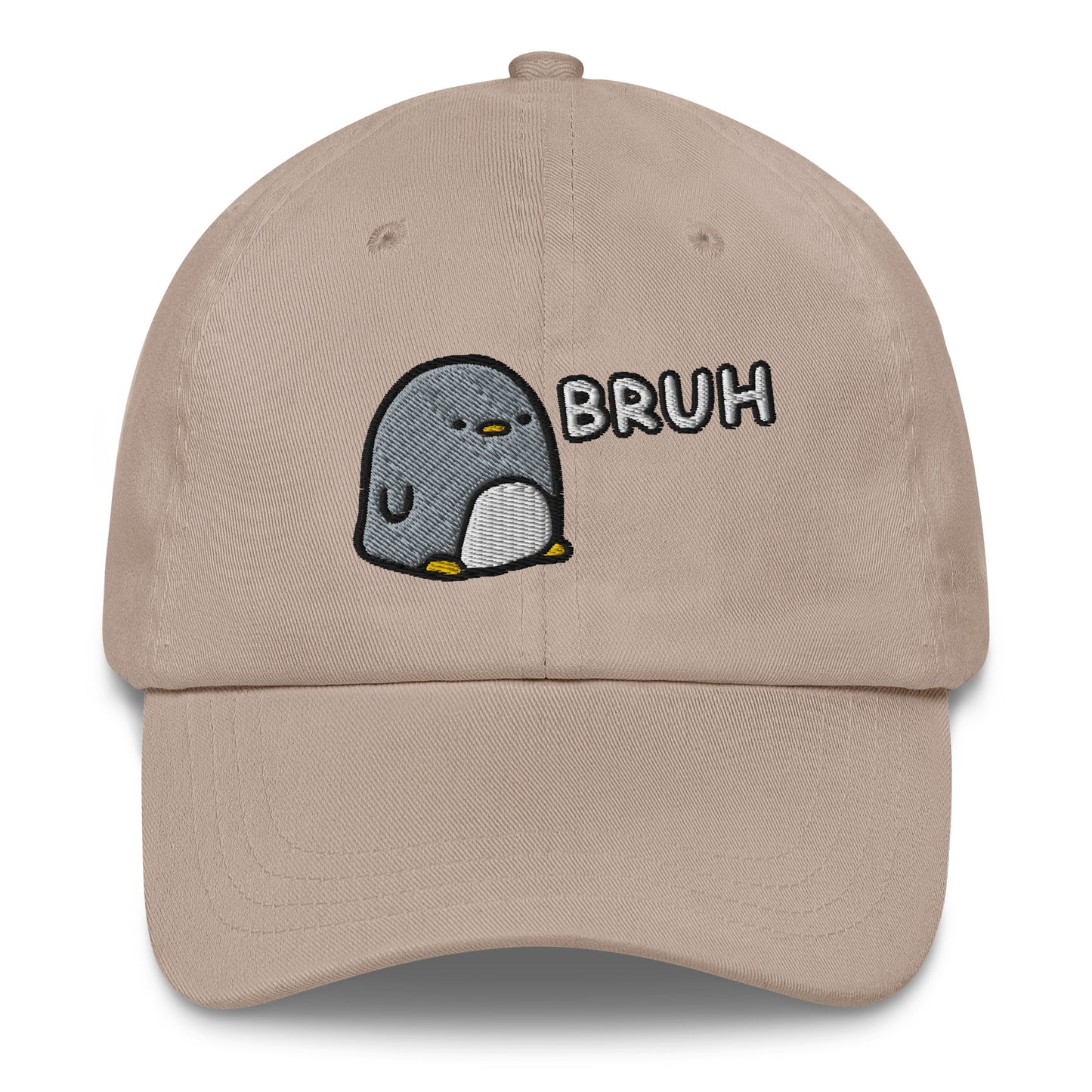 Bruh Penguin Baseball Cap