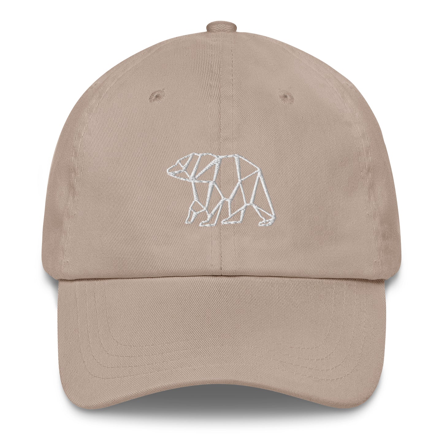 Minimalist Bear Outdoor Baseball Cap