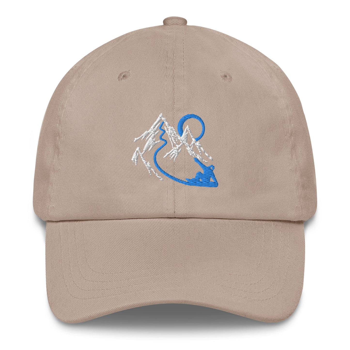 Mountain Snowboarder Baseball Cap