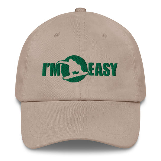 I'm Easy Snowboarding Baseball Cap