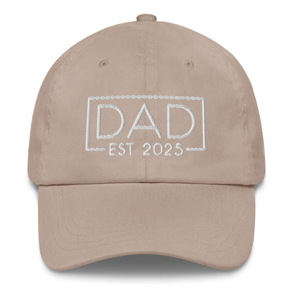 New Dad Est. 2025 Dad Hat