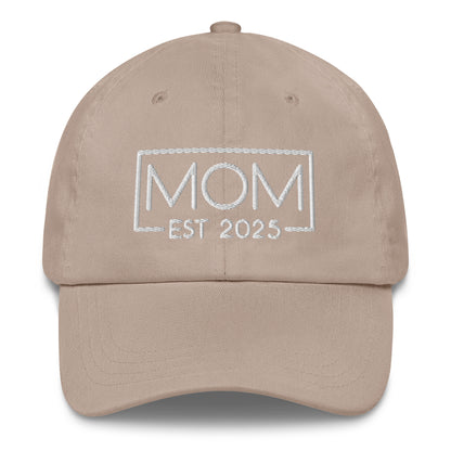 New Mom Est. 2025 Baseball Cap