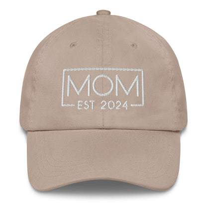 New Mom Est. 2024 Baseball Cap